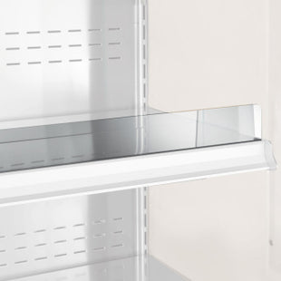 Produktstopp i plexiglass, hylle 700mm