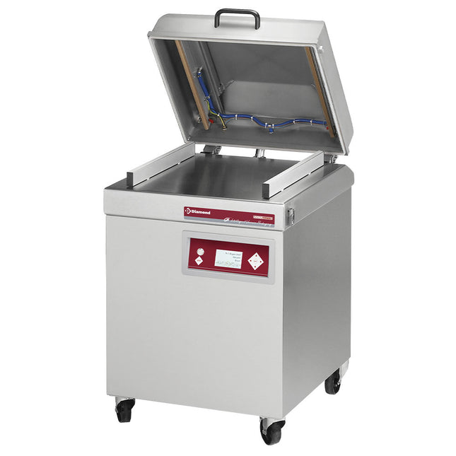 Vakuummaskin, kammer 500x520xh200 mm - 63 m3/h LCD