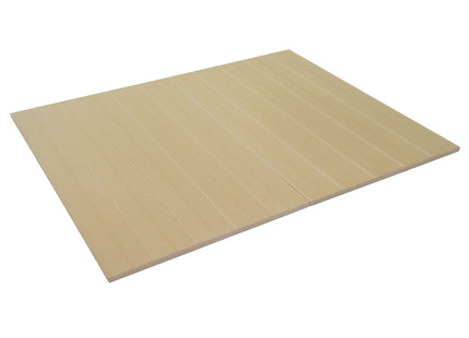 Optional per chamber : floor heating stone