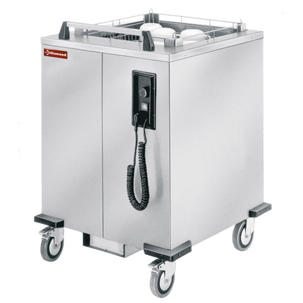 Chariot chauffant avec système de ressorts pour paniers 500x500 mm