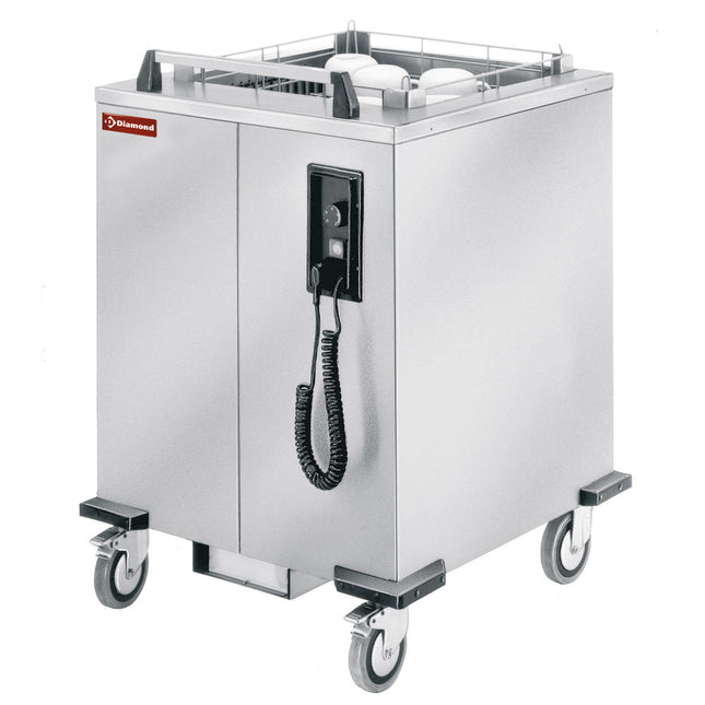Chariot chauffant avec système de ressorts pour paniers 500x500 mm