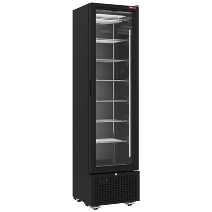 Vitrine réfrigérée négative 221 litres - 7 niveaux fixes - NOIR
