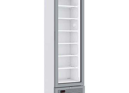 Negative refrigerated display 221 liters - 7 fixed levels - WHITE