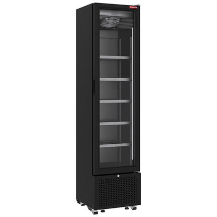 Vitrine réfrigérée positive 221 litres NOIRE