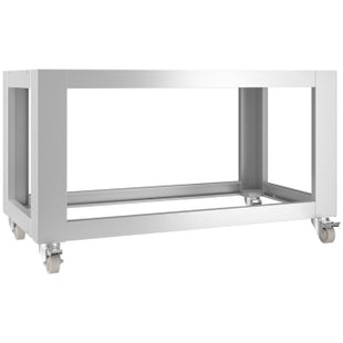 Support for oven on wheels