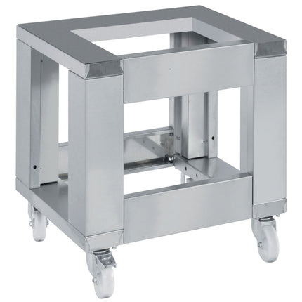 Support for oven on wheels