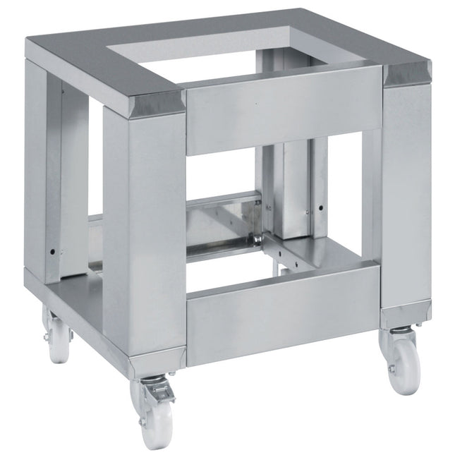 Support for oven on wheels