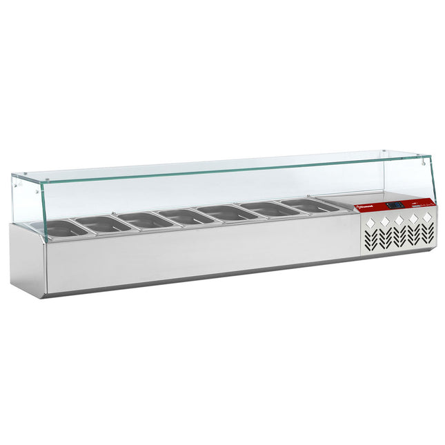 Kjølekonstruksjon GN 7x 1/4 med høyre glass