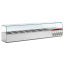 Refrigerated structure GN 6x1/4, 1x1/9, with right glass