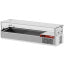 Refrigerated GN structure 4x1/3, 1x1/2, with straight glass canopy