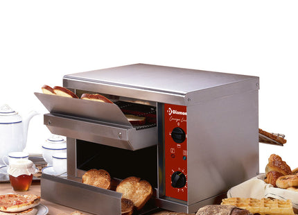 Automatic toaster, 540 toasts/hour