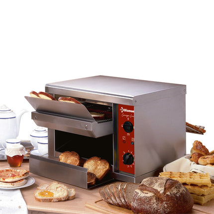Automatisk brødrister, 540 toasts/time