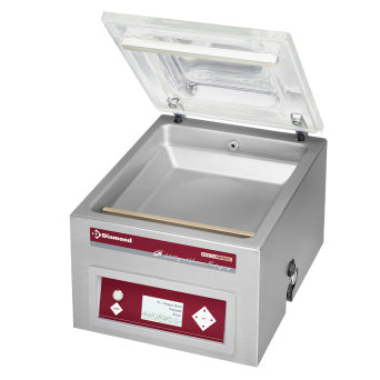 Vakuummaskin, kammer 350x370xh150 mm - 16 m3/h LCD