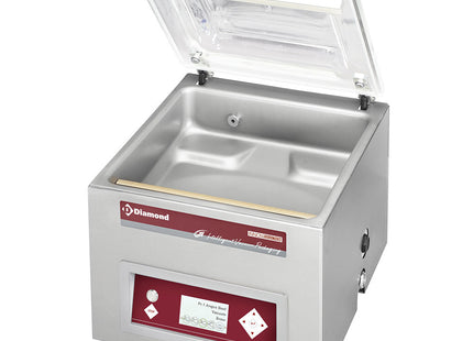 Machine sous vide, chambre 420x370xh180 mm - 21 m3/h LCD
