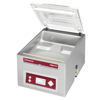 Vakuummaskin, kammer 420x460xh180 mm - 21 m3/h LCD