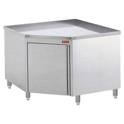 Tables sur placard avec angle 90°
