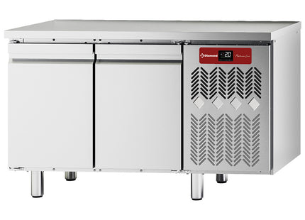 Ventilated refrigerated table, 2 doors GN 1/1