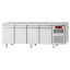 Refrigerated table, ventilated, 4 doors GN 1/1