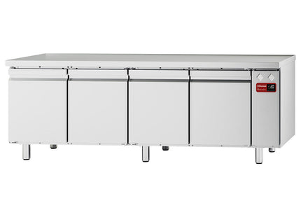 Refrigerated table, ventilated, 4 doors GN 1/1, (without group)