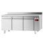 Wall refrigerated table, ventilated, 3 doors GN 1/1, 405 liters (without group)