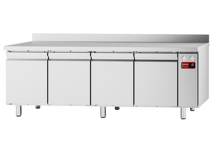 Wall refrigerated table, ventilated, 4 doors GN 1/1, 550 liters (without group)