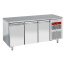 Table réfrigérée, ventilée, 3 portes GN 1/1
