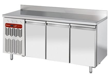 Ventilated "wall" cooling table, 3 doors GN 1/1, 405 Lit. group on the left