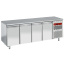 Table réfrigérée, ventilée, 4 portes GN 1/1