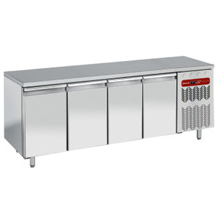 Table réfrigérée, ventilée, 4 portes GN 1/1