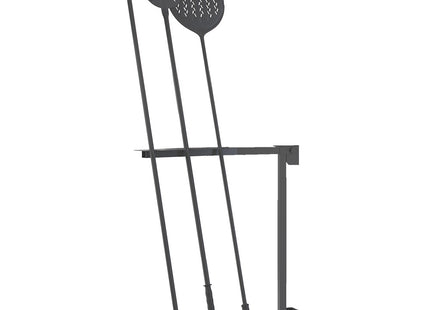 Set of retractable peel holders with accessories
