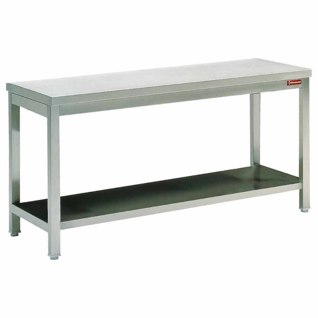 Work table with undershelf