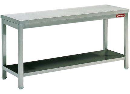 Work table with undershelf