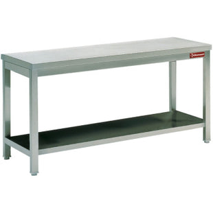 Work table with undershelf