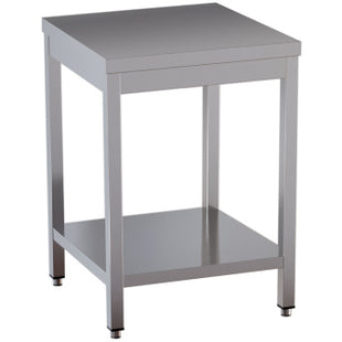 Work table with undershelf