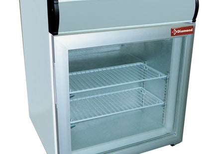 Display table model negative T°, 50 liters, with light box