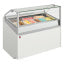 Comptoir glacier avec 13 plateaux inox (360x165)