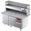 Set Refrigerated table & structure:
