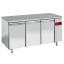 Table réfrigérée, ventilée, 3 portes EN 600x400, (sans groupe)