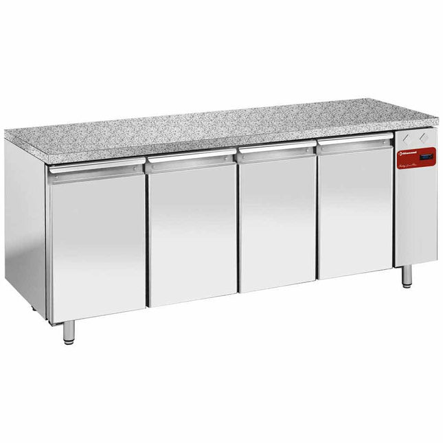 Freez. bord, udluftning, 4 døre EN 600x400 - Granitplade (uden gruppe)