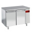 Table de congélation, ventilée, 2 portes GN 1/1, (sans groupe)