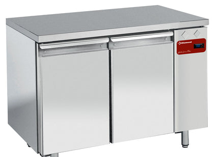 Tables réfrigérées, ventilées, 2 portes GN 1/1, (sans groupe)