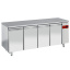 Wall freezing table, ventilated, 4 doors GN 1/1, 550 liters (without group)