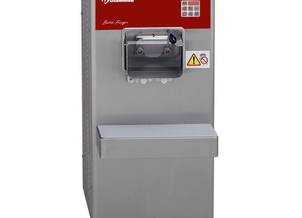 Automatic vertical ice-cream turbine, 50 L/h, air condenser