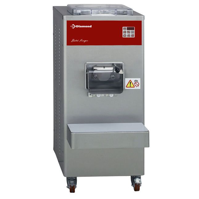 Automatisk vertikal glassturbin, 80 liter/h, vattenkondensor