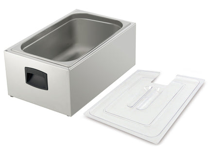 Tank GN 1/1 for cooker, with lid