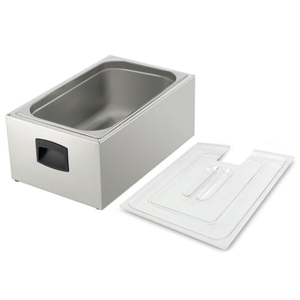 Cuve GN 1/1 pour cuisinière, avec couvercle