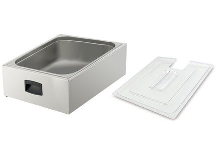 Tank GN 2/1 for cooker with lid