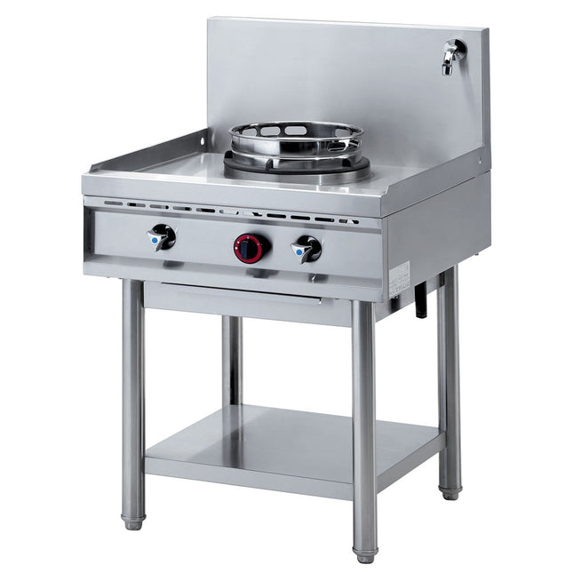 Gas wok komfur, 1 brænder (13 kW)