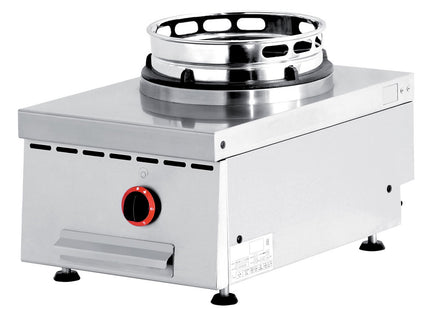 Bordplate gass wokbrenner, enkeltbrenner (13 kW)
