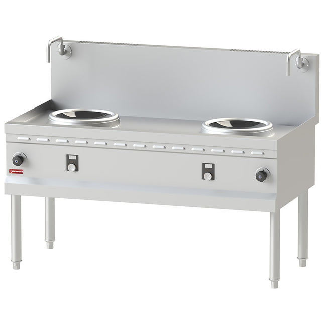 Induktion wok komfur 2 zoner - Ø300 MM